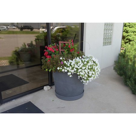 Vestil INDUSTRIAL PLANTER, GRANITE GRAY OG-IP-65-GGY